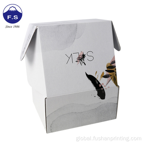 Foil Embossing Package Box Custom Logo Design Price Colorful Card Corrugated Box Supplier